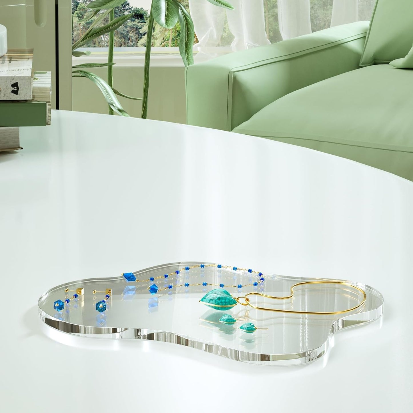 The DecorShop Acrylic Coaster | Decorative Plates, Irregular Bar Drink Coaster