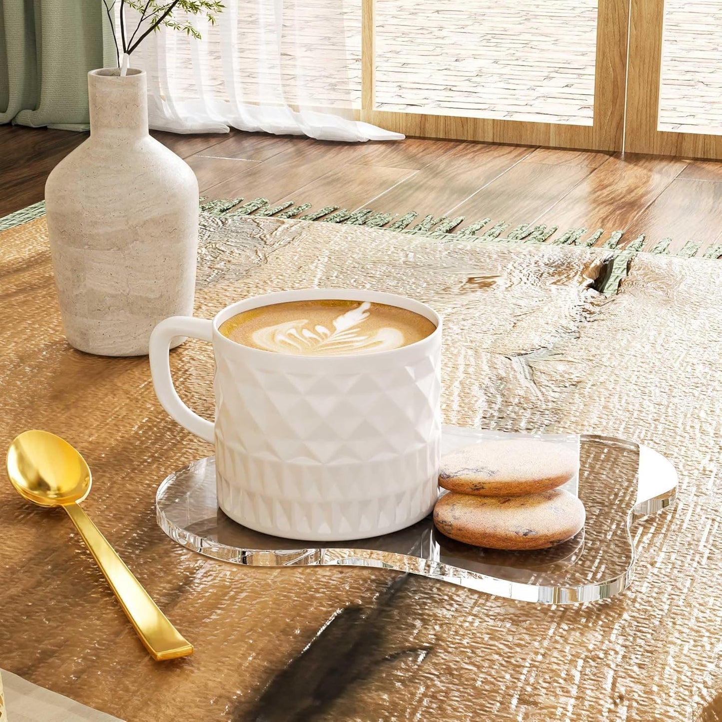 The DecorShop Acrylic Coaster | Decorative Plates, Irregular Bar Drink Coaster