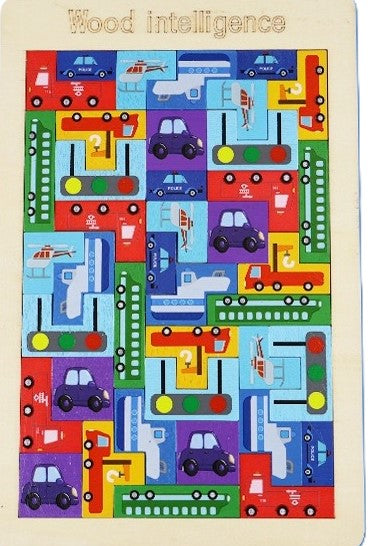 Six Russian -Traffic Theme