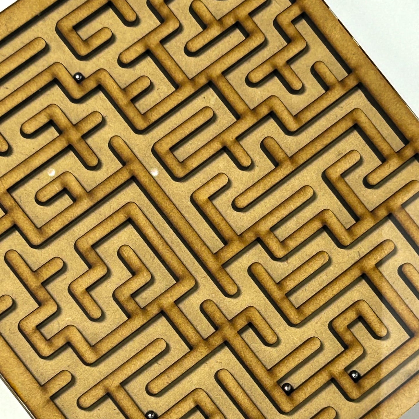 Wooden Square Maze Puzzle