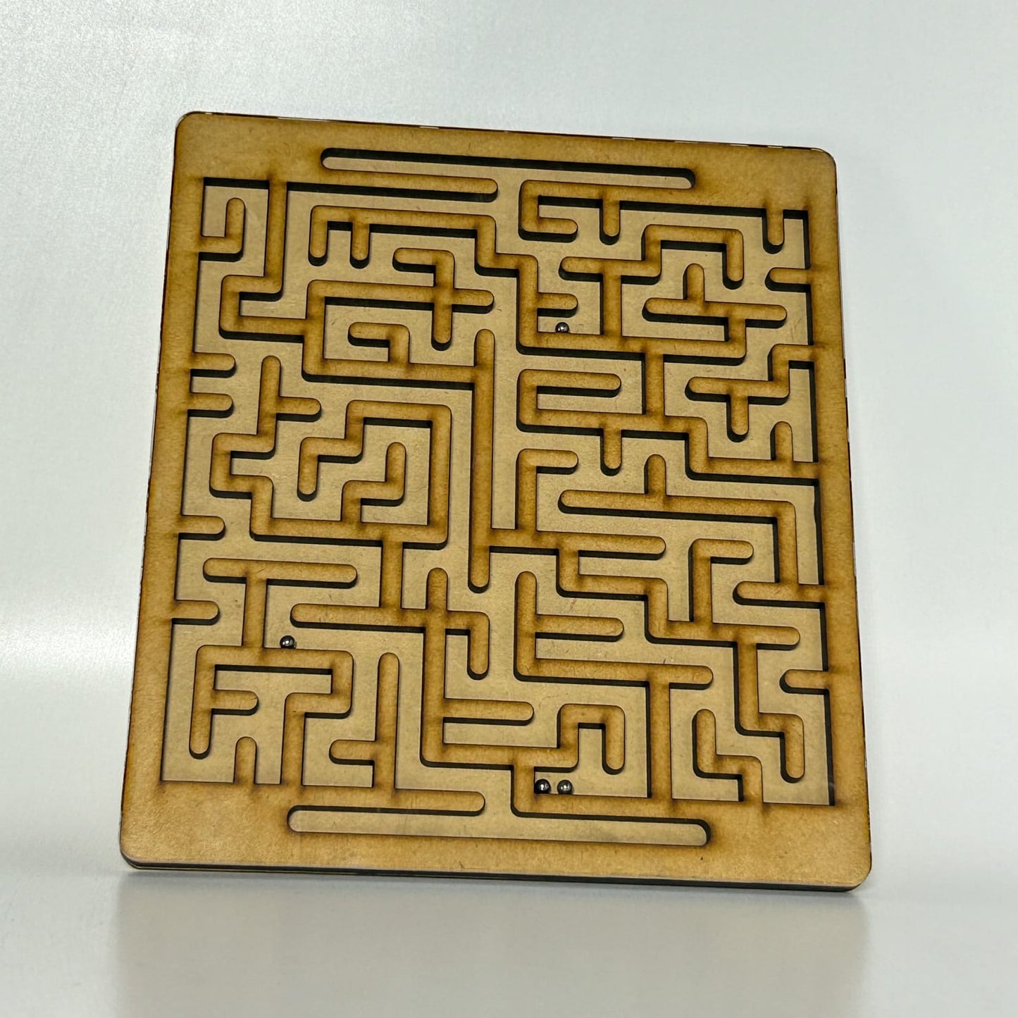 Wooden Square Maze Puzzle