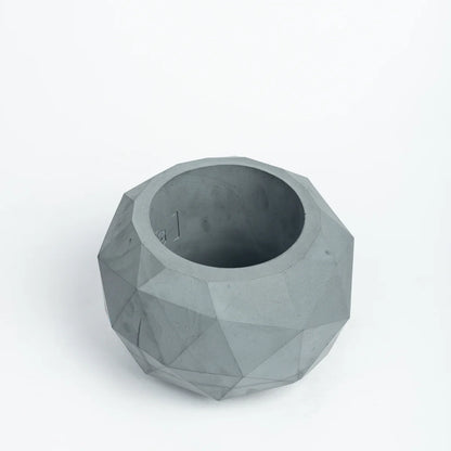 Fascinating Facet - Faceted Modern Planter for indoors and outdoors